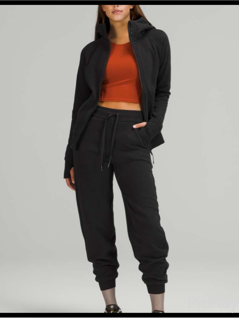 Lululemon Scuba High Rise Relaxed Jogger Pants - Black Size 8 (NWT)